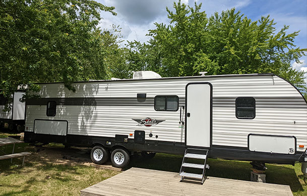 Premium RV rental at Adventure Bound New Hampshire